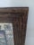 1980s Art Picture Potted Plantation Palm by Steve Butler Gold Wood Frame Glass For Sale - Image 5 of 6