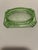 Green Green Uranium Glass Hunting Ashtray For Sale - Image 8 of 10