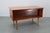 Mid-Century Modern Danish Teak Writing Desk with Oak Legs, 1960s For Sale - Image 4 of 18