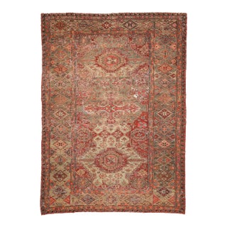 Mid 20th Century Large Vintage Caucasian Sumaq Rug For Sale