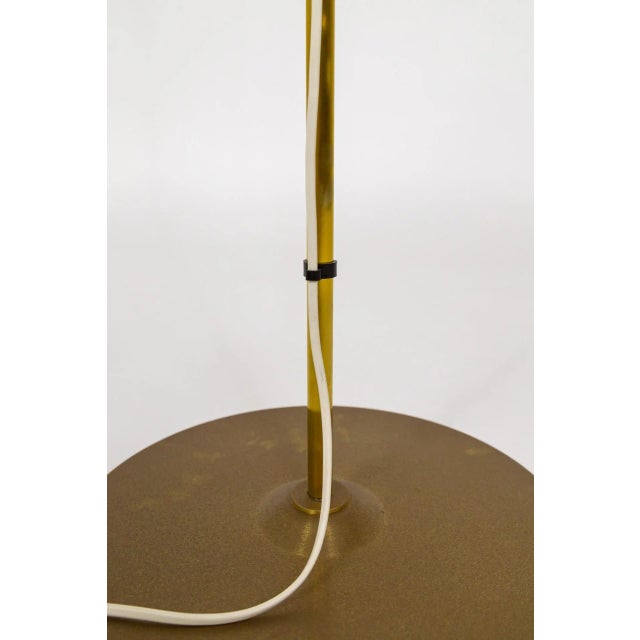 Mid 20th Century Hans-Agne Jakobsson Adjustable Brass Floor Lamps - Pair For Sale - Image 9 of 11