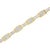 14K Yellow Gold Princess and Baguette-Cut Diamond Box-Link Bracelet(10.75 cttw,G-H Color,VS2-SI1 Clarity) For Sale - Image 4 of 7