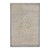 Boho Chic Gabbeh Blue/Beige Wool Rug - 3'3'' X 4'10'' For Sale