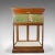 This is an antique shop display cabinet, crafted in England by Edward Willows from mahogany, glass and marble. First...