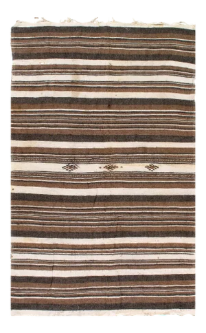 Multi Color Flat Weave Vintage Moroccon 4'5'' X 7'1''