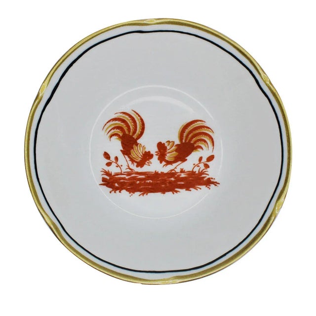 Contemporary Tuscany Farm 22.5cm Soup Plates from Stella Fatucchi Art Porcelain, Set of 2 For Sale - Image 3 of 3