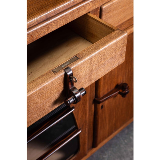 Amsterdam School Sideboard by Architect Pieter Vorkink For Sale - Image 14 of 18