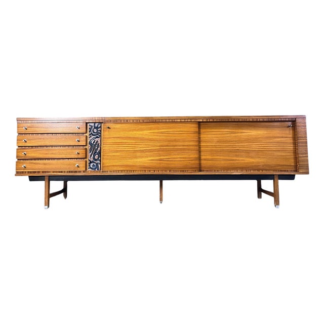 Vintage Sideboard by Pieter De Bruyne for AL Meubel, 1960s For Sale