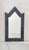 Wood Decorative Wall Mirror with Blue Mosaic Frame, 2009 For Sale - Image 7 of 7