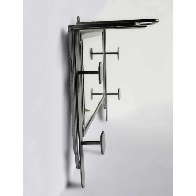 Art Deco Coat and Hat Rack Antique Art Deco For Sale - Image 3 of 7