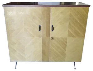 Birch Veneer Sideboard, 1950s