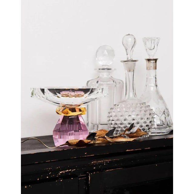 花瓶・フラワースタンド Reflections  Madison bowl Madison Bowl Hand-Sculpted Crystal from Reflections