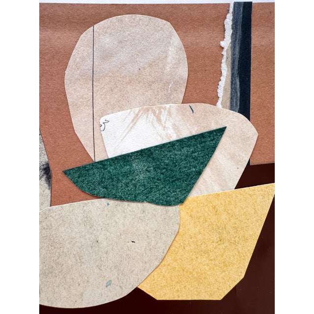 "New Directive 5" Original Mixed-Media Collage on Paper by Zac Woodiel For Sale In Little Rock - Image 6 of 8