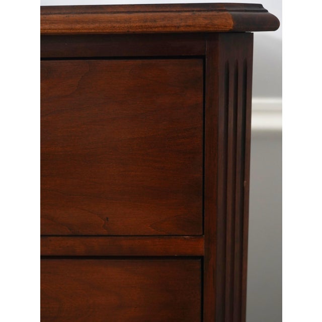 Wood Lexington Palmer Home Cherry 12 Drawer Dresser For Sale - Image 7 of 18