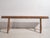 Antique Long Bench in Elm, 1870s For Sale - Image 4 of 8