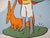 Antoine De Saint-Exupery, Le Petit Prince et le renard, Lithograph For Sale - Image 4 of 6