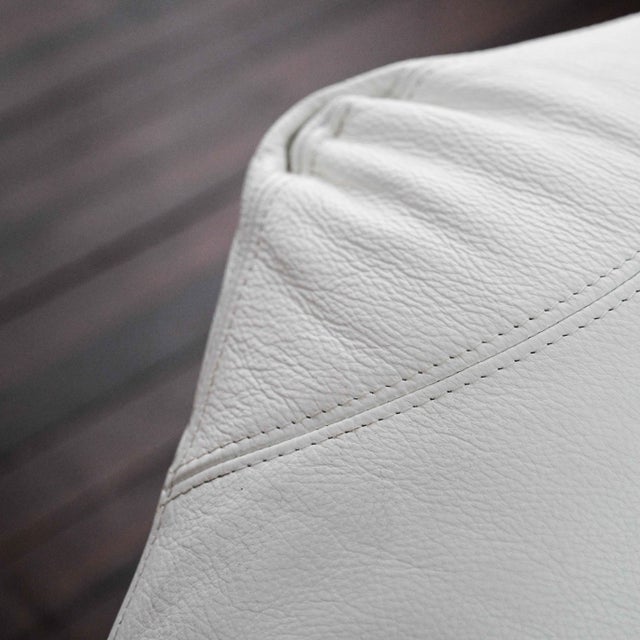 Hal Chair in White Leather by Marc Sadler for Cassina, 1990s For Sale - Image 6 of 18