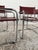 1990s Cantilever Cognac Leather Chairs by Breuer Marcel, 1990s, Set of 4 For Sale - Image 5 of 9