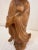 Tan Vintage Hand-Carved Soapstone Guanyin Statue For Sale - Image 8 of 10