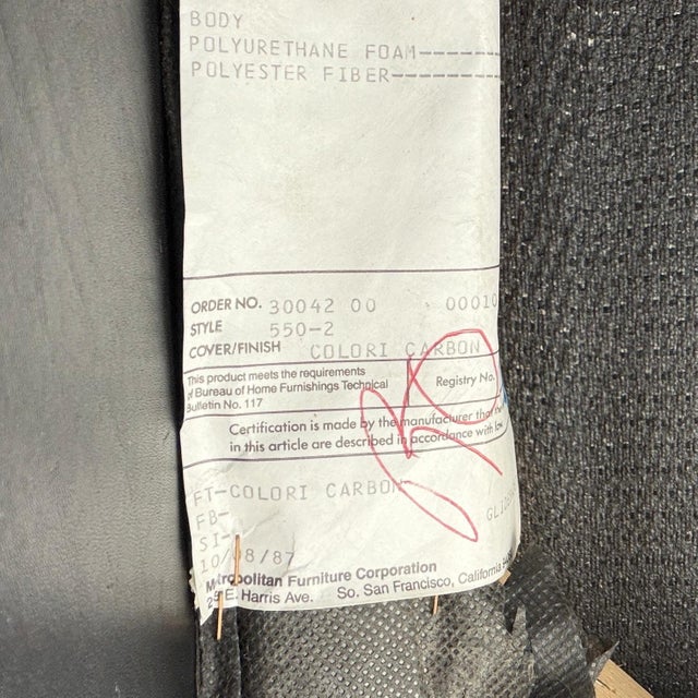 1970s Chubby Leather Lounge Chairs by Jules Heumann for Metropolitan For Sale - Image 11 of 11