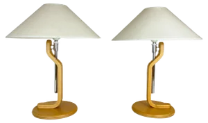 Scandinavian Modern Grevie Table Lamps by Lars Bessfel for Ateljé Lyktan, 1980s, Set of 2