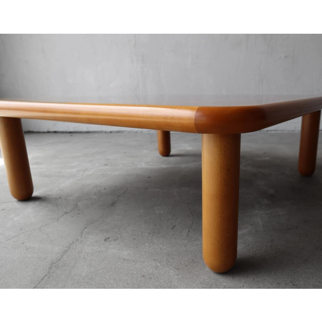 Post Modern Low Profile Square Coffee Table Chairish