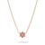 Modern Divine Star of David Red Enamel Gold Necklace For Sale - Image 3 of 7