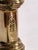 American Antique Brass Steeple Top Andirons - A Pair For Sale - Image 3 of 8