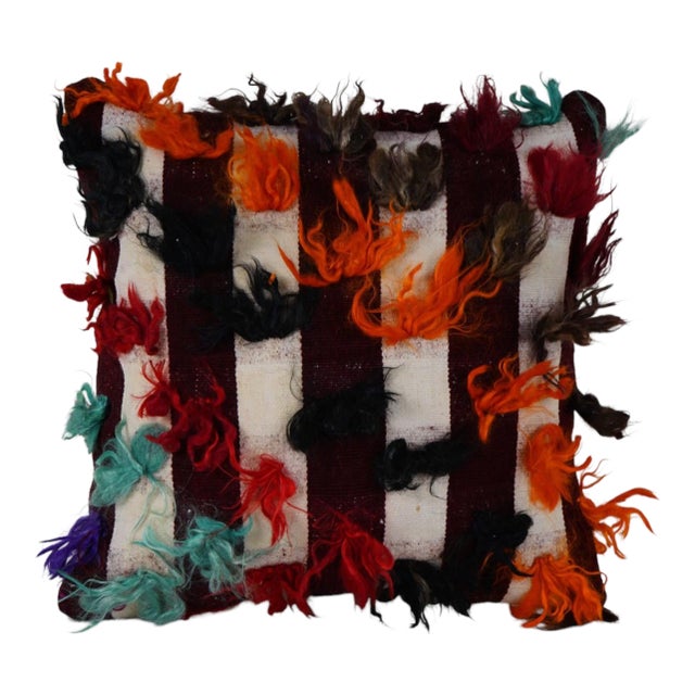 Turkish Tulu Pillow Cover For Sale