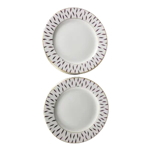 Bernaud Limoges Dinner Plates - Set of 12