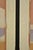 Vintage Oriental Fretwork Bone Lacquer Upholstered 6 Panel Room Divider Screen For Sale - Image 4 of 18