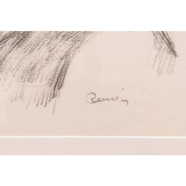A lithograph on paper titled “Ambroise Vollard” by Pierre-Auguste Renoir, executed in 1904. Signed in the plate on the...