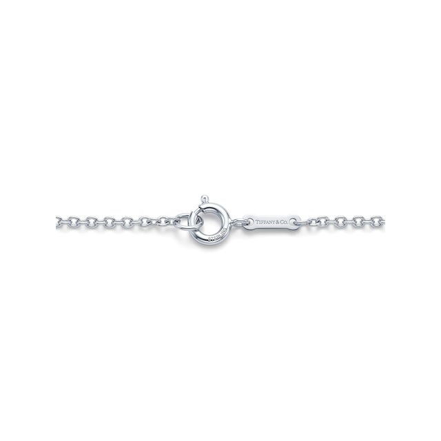Elsa Peretti Vintage Elsa Peretti for Tiffany & Co. Open Heart Pendant Necklace 32" Sterling For Sale - Image 4 of 7
