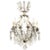 French 1890s Eight-Light Crystal Chandelier with Bronze Armature and Obelisks For Sale - Image 12 of 12