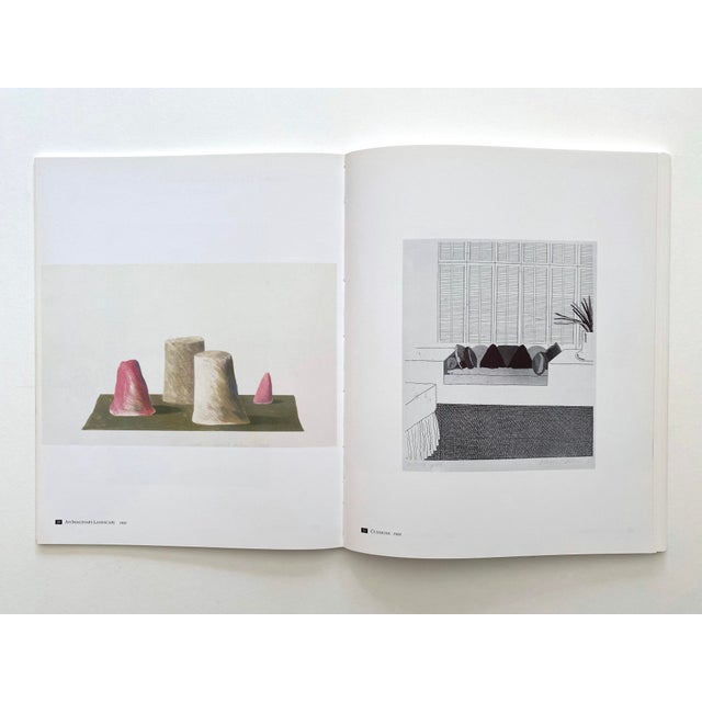 David Hockney " Etchings and Lithographs " Vintage 1988 First Edition Lithograph Print Pop Art Book For Sale - Image 11 of 12