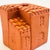 Late 20th Century Terra Cotta House Pottery Candle Holder - Tiny Taper For Sale - Image 5 of 10