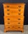 Vintage Solid Pine Tall Chest of Drawers by Pine Shop Originals c.1950s For Sale In Providence - Image 6 of 13