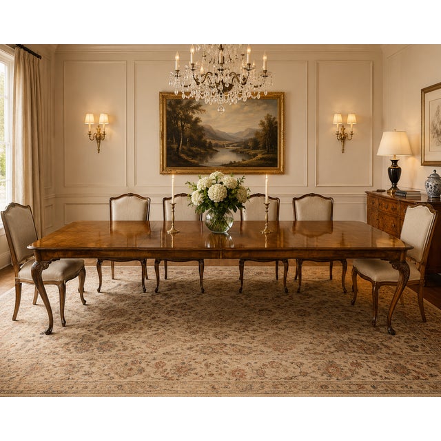 A breathtaking piece from Baker Furniture's Stately Homes collection, crafted in the USA, circa late 20th century. This...