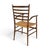 1950s Beech Armchair Attributed to Chiavari; Italy, 1950s For Sale - Image 5 of 15
