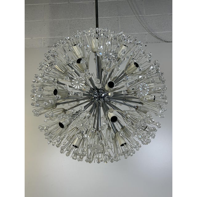 Metal Sputnik Chandelier by Emil Stejnar, 1960s For Sale - Image 7 of 11