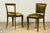 Striking 1930s set of eight French Art Deco dining chairs in maple, sourced in Provence, France. The set comprises six...