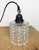 Black Vintage Cut Glass Ceiling Light, 1970s For Sale - Image 8 of 15