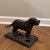 1920s Cast Iron Dog Doorstop For Sale - Image 4 of 6