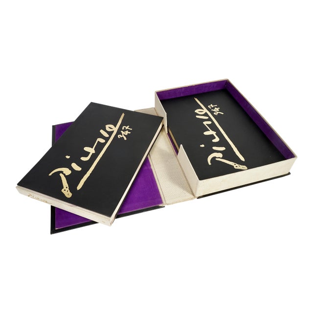 Vintage Two-Volume Books Picasso 347 For Sale