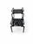 R & Y Augousti Rare R & Y Augousti Paris Modern Art Deco “Cecilia” Nesting Tables With Hand Inlaid Shell Mosaic Tray Top For Sale - Image 4 of 7