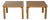 Late 20th Century Scandinavian Modern Oak End or Coffee Tables by Thygesen and Sorensen for Magnus Olesen and Rudd International For Sale