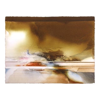 1980s Nanci Blair Closson "Into the Night" Original Watercolor Painting For Sale