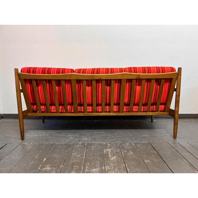 Mid-Century Beech Sofa, 1960s For Sale - Image 11 of 18