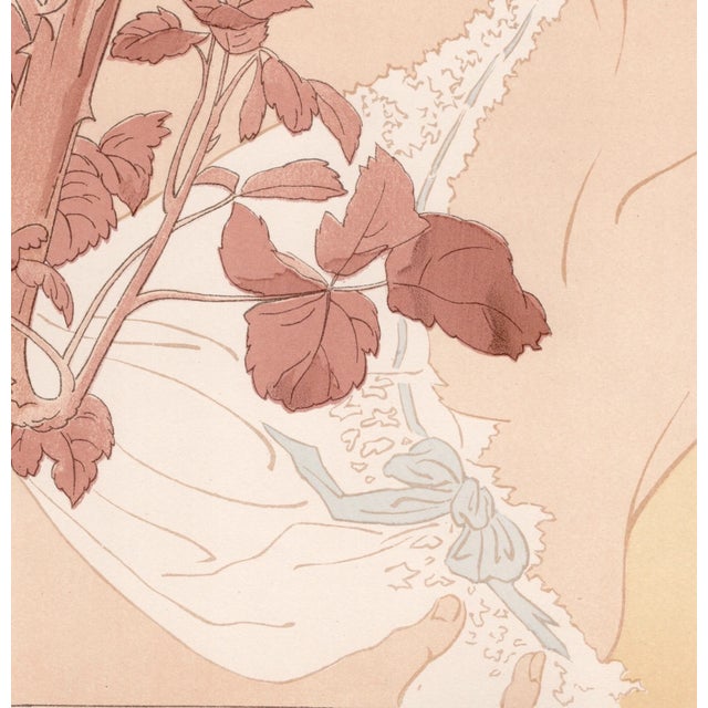 Late 19th Century Henri Detouche, Dans les Ronces, Lithograph on Paper For Sale - Image 5 of 11