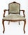 Late 20th Century Italian Chateau d'Ax Carved Armchairs in Suede With Brass NailHeads, Pair For Sale - Image 4 of 16